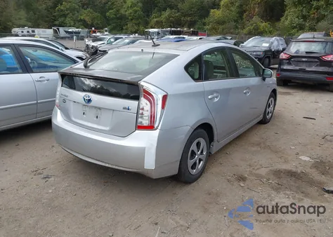 2012 Toyota Prius Three from USA, damaged, VIN JTDKN3DU3C5386056